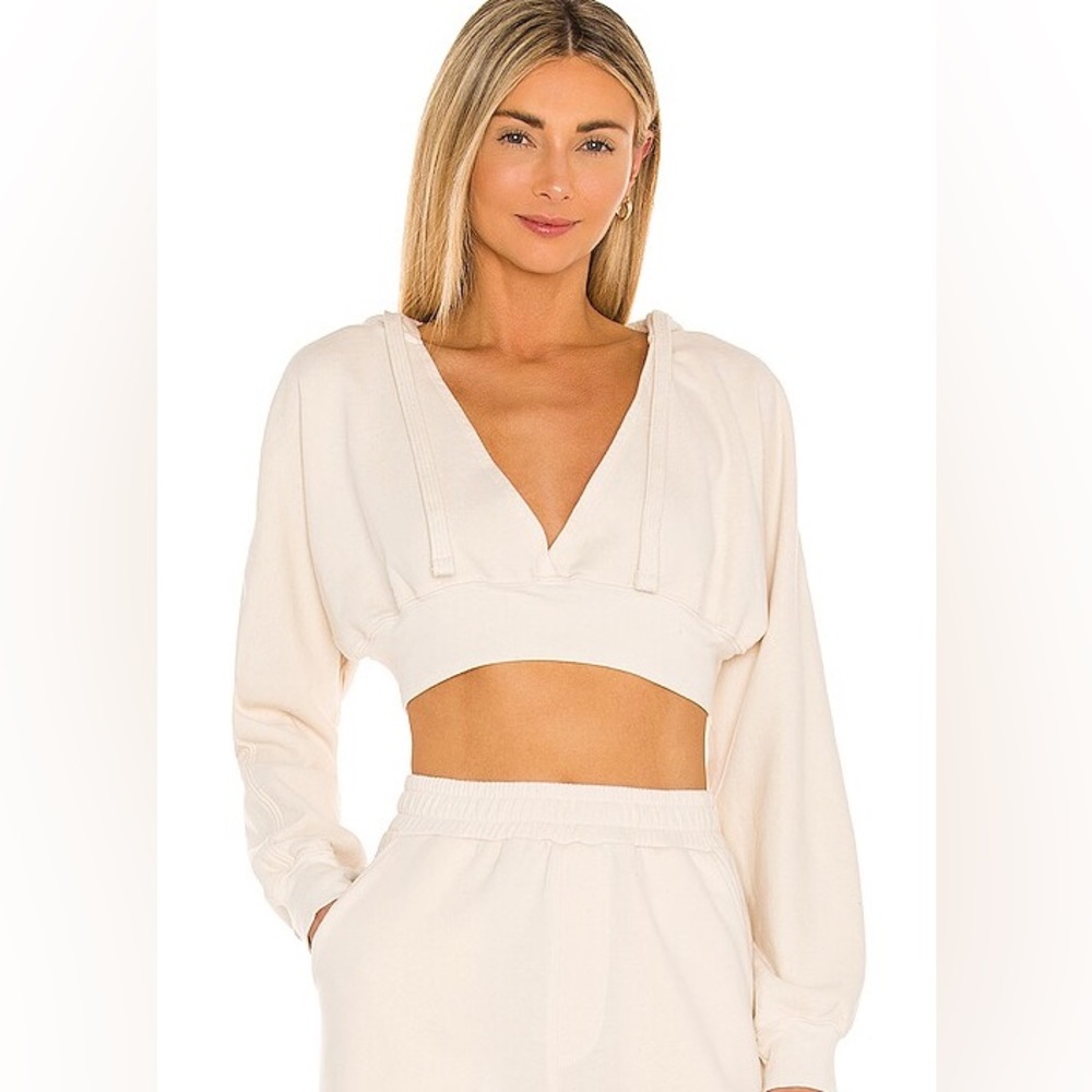 Michael Costello surplice hoodie